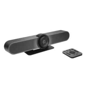 Logitech MeetUp HD 100x Optical Zoom Video and Audio Conferencing System for Small Meeting Rooms, Black